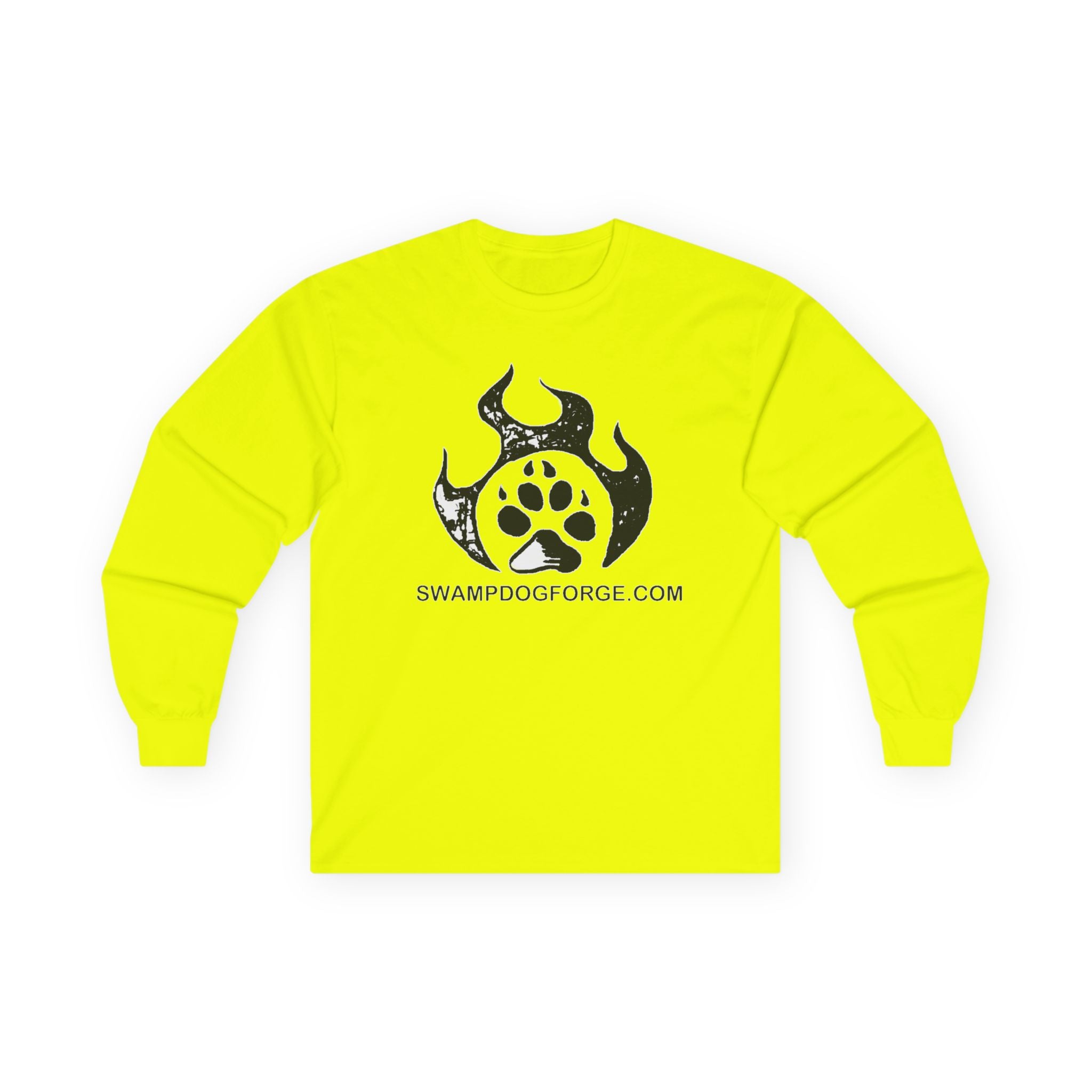 Swamp Dog Forge Paw Flame Long Sleeve Tee