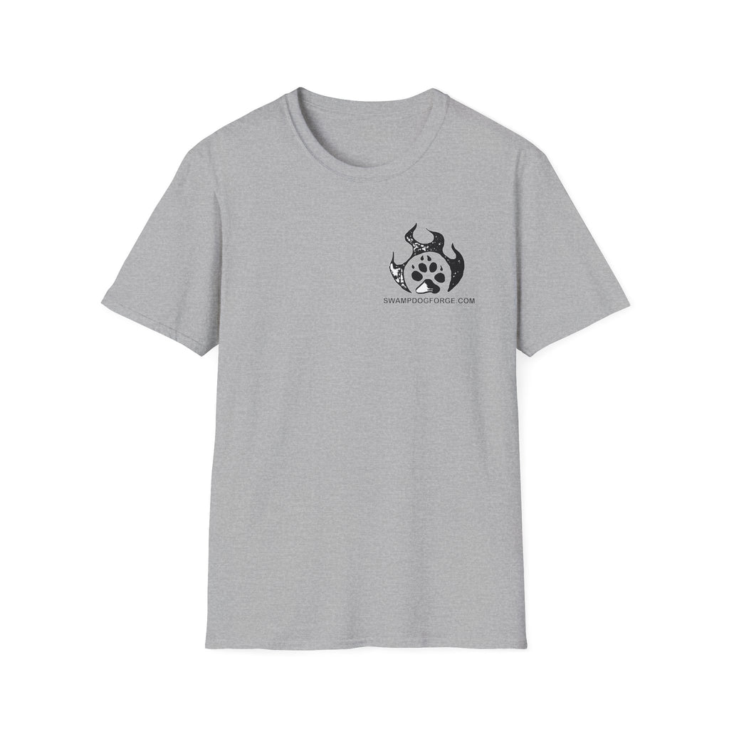 Dog Forge Logo T-Shirt — Paw & Tools Graphic Tee