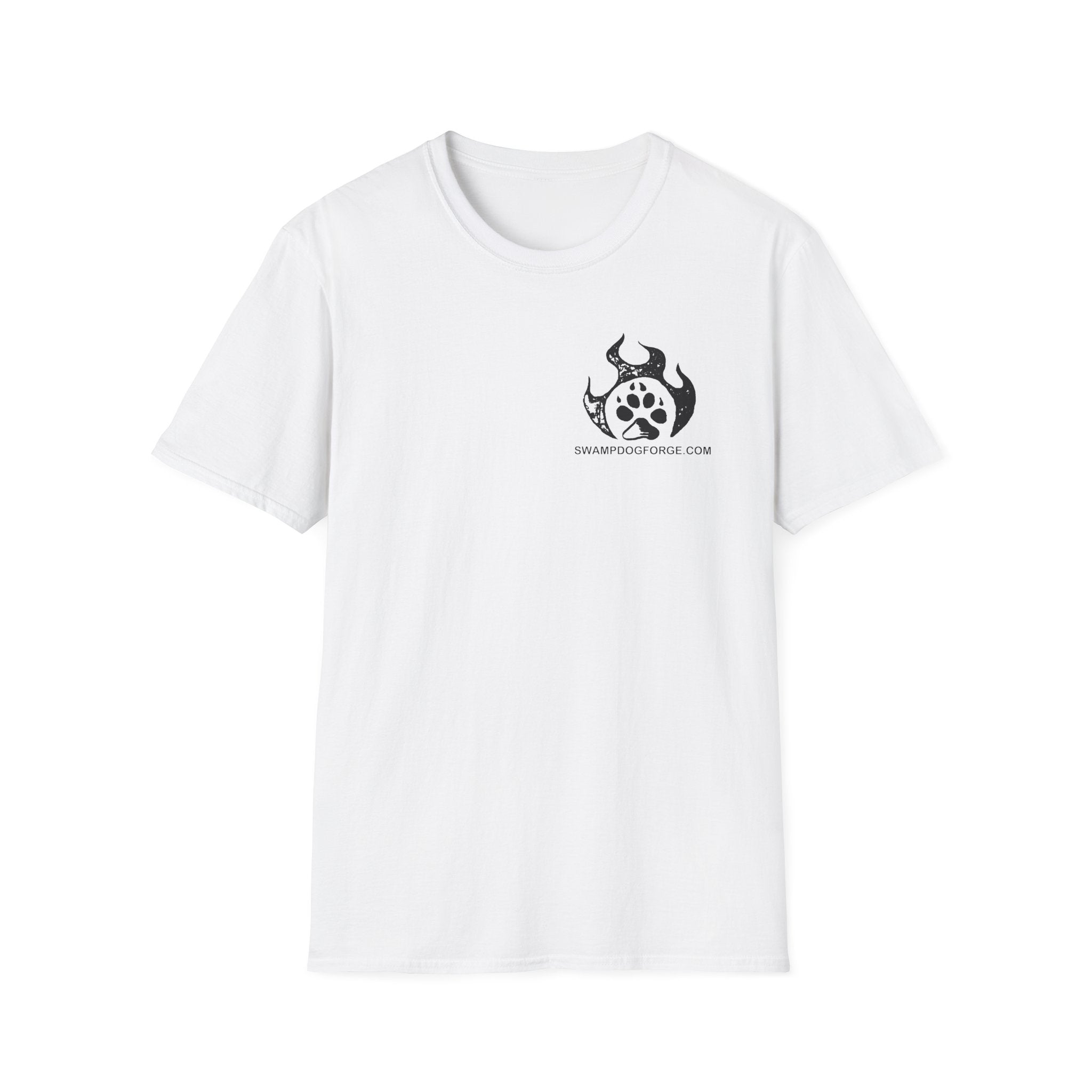 Dog Forge Logo T-Shirt — Paw & Tools Graphic Tee