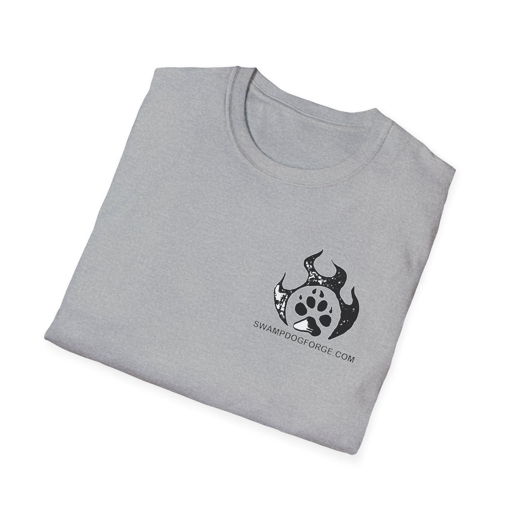 Dog Forge Logo T-Shirt — Paw & Tools Graphic Tee