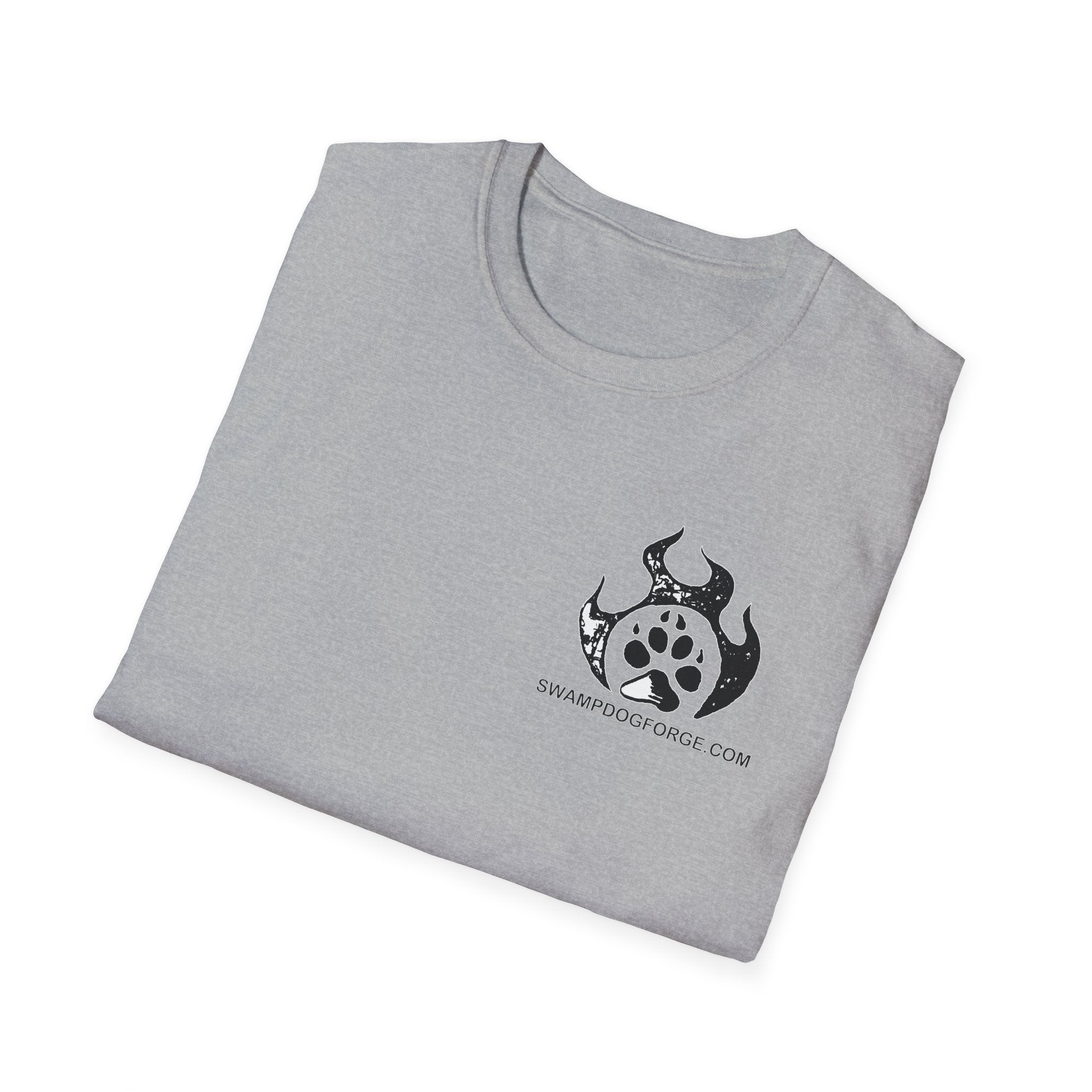 Dog Forge Logo T-Shirt — Paw & Tools Graphic Tee