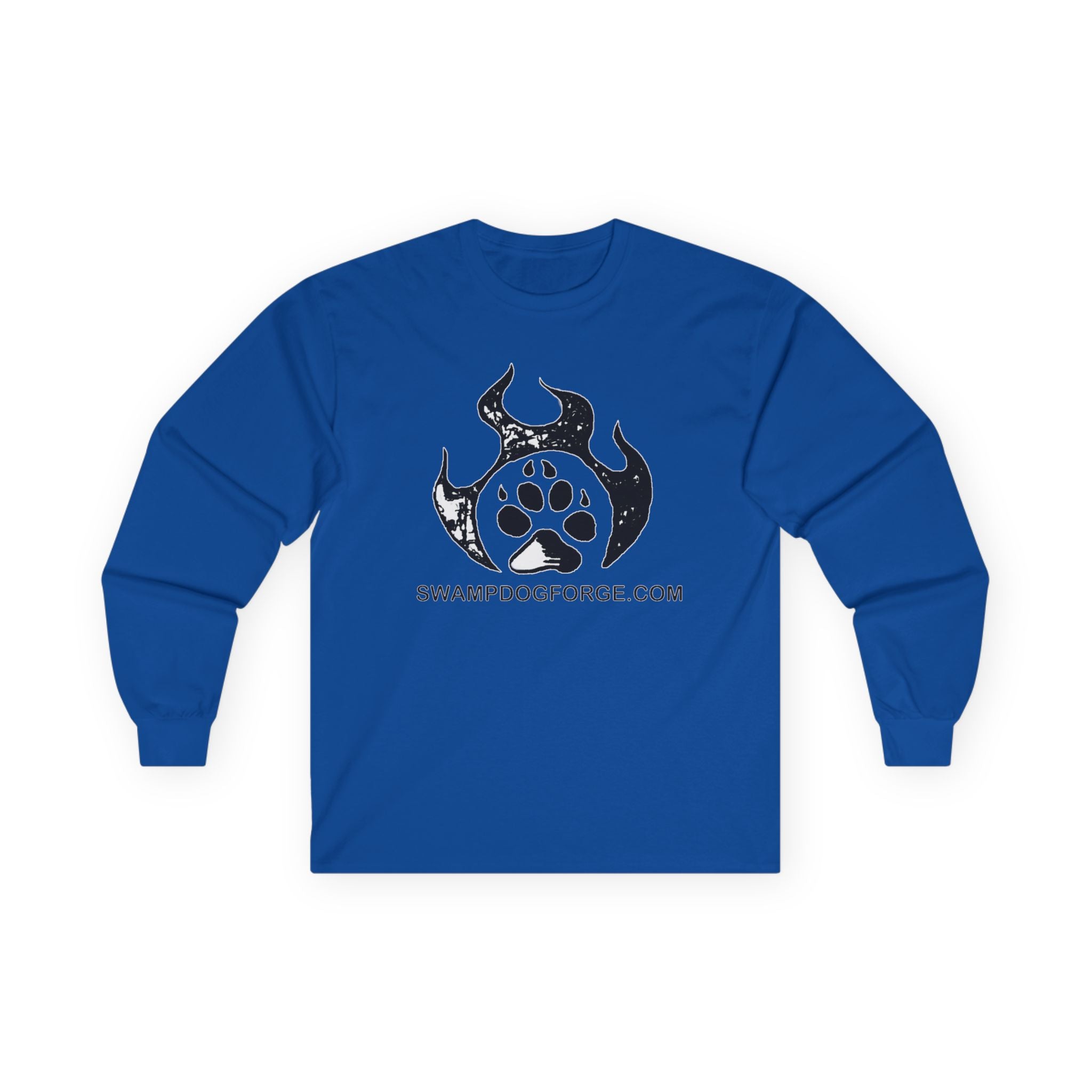Swamp Dog Forge Paw Flame Long Sleeve Tee