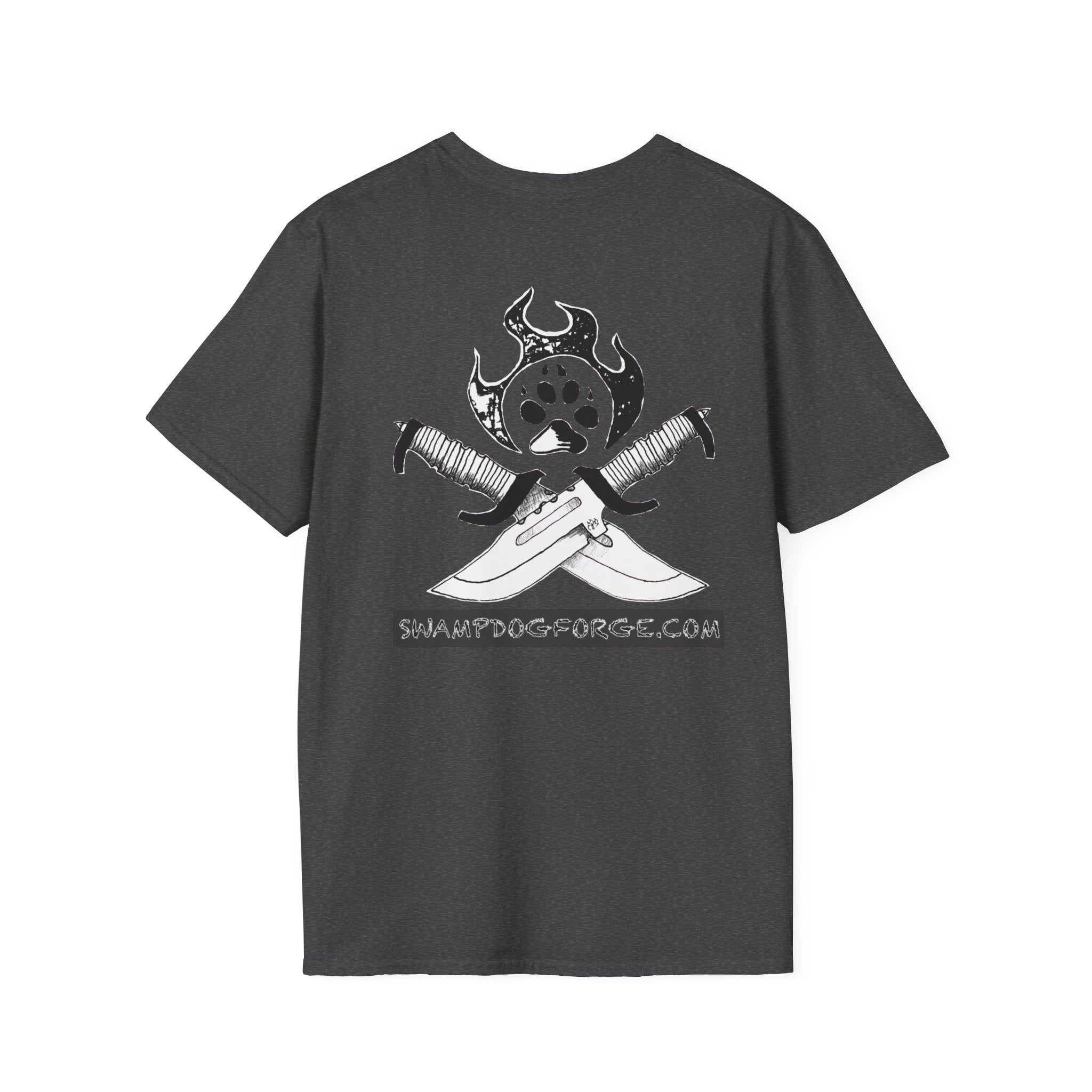 Dog Forge Logo T-Shirt — Paw & Tools Graphic Tee
