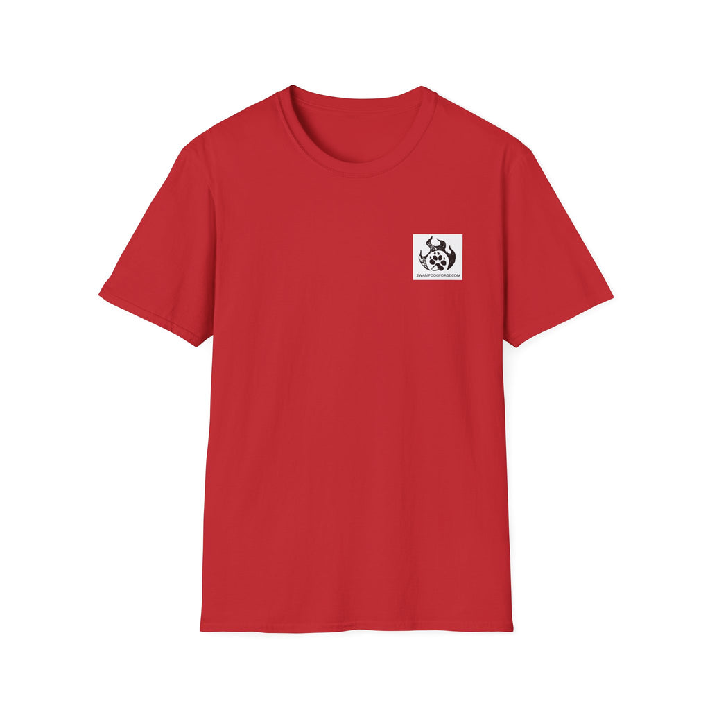 Tattoo-Style Dagger & Ribbon T-Shirt — "Choose Your Own Path" Graphic Tee