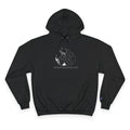 Champion Hoodie — Dark Flame Paw Logo Pullover