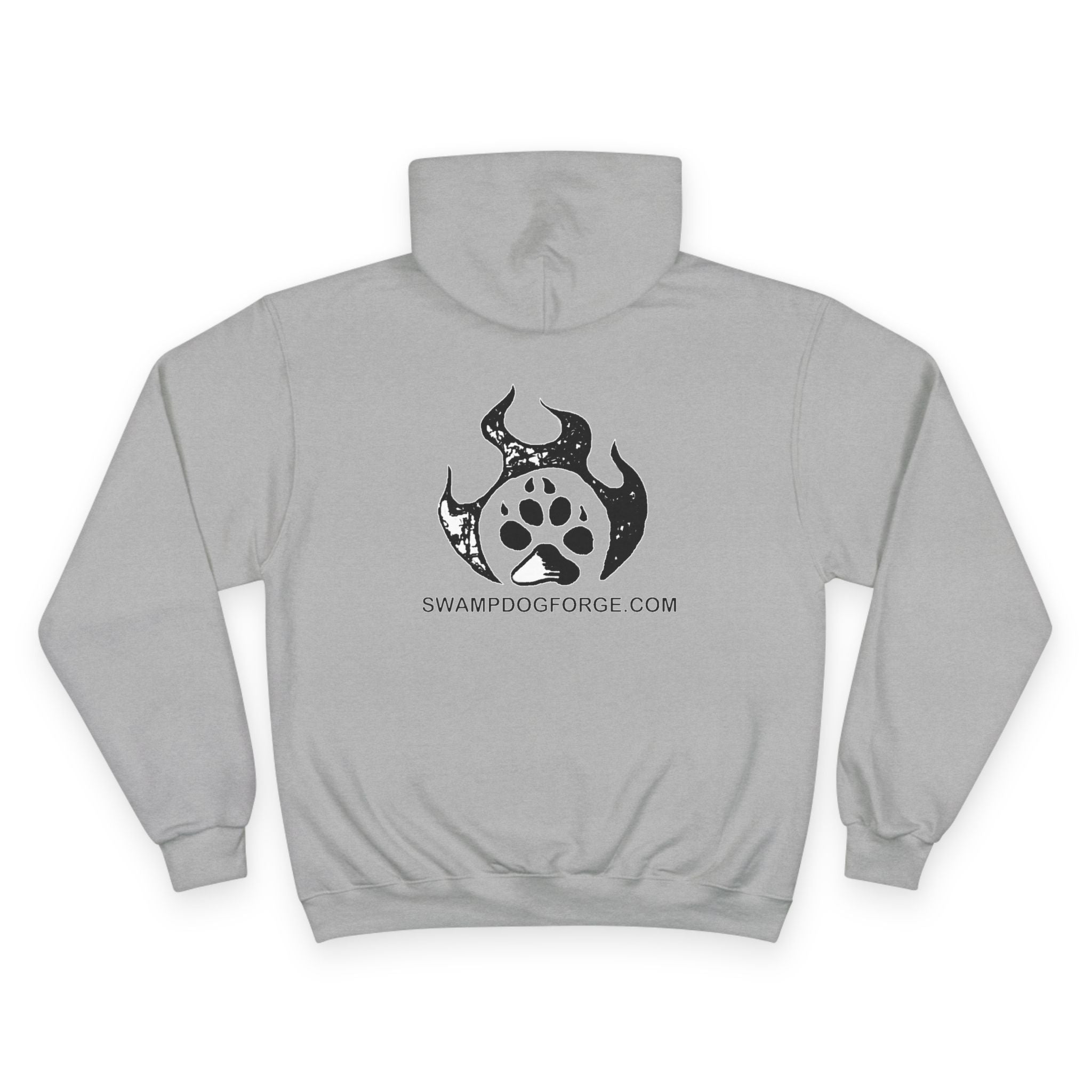 Champion Hoodie — Dark Flame Paw Logo Pullover