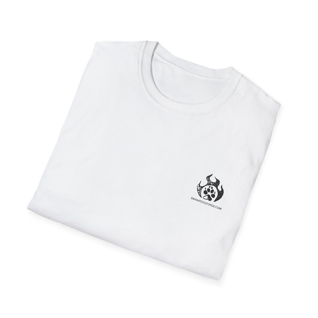 Tattoo-Style Dagger & Ribbon T-Shirt — "Choose Your Own Path" Graphic Tee