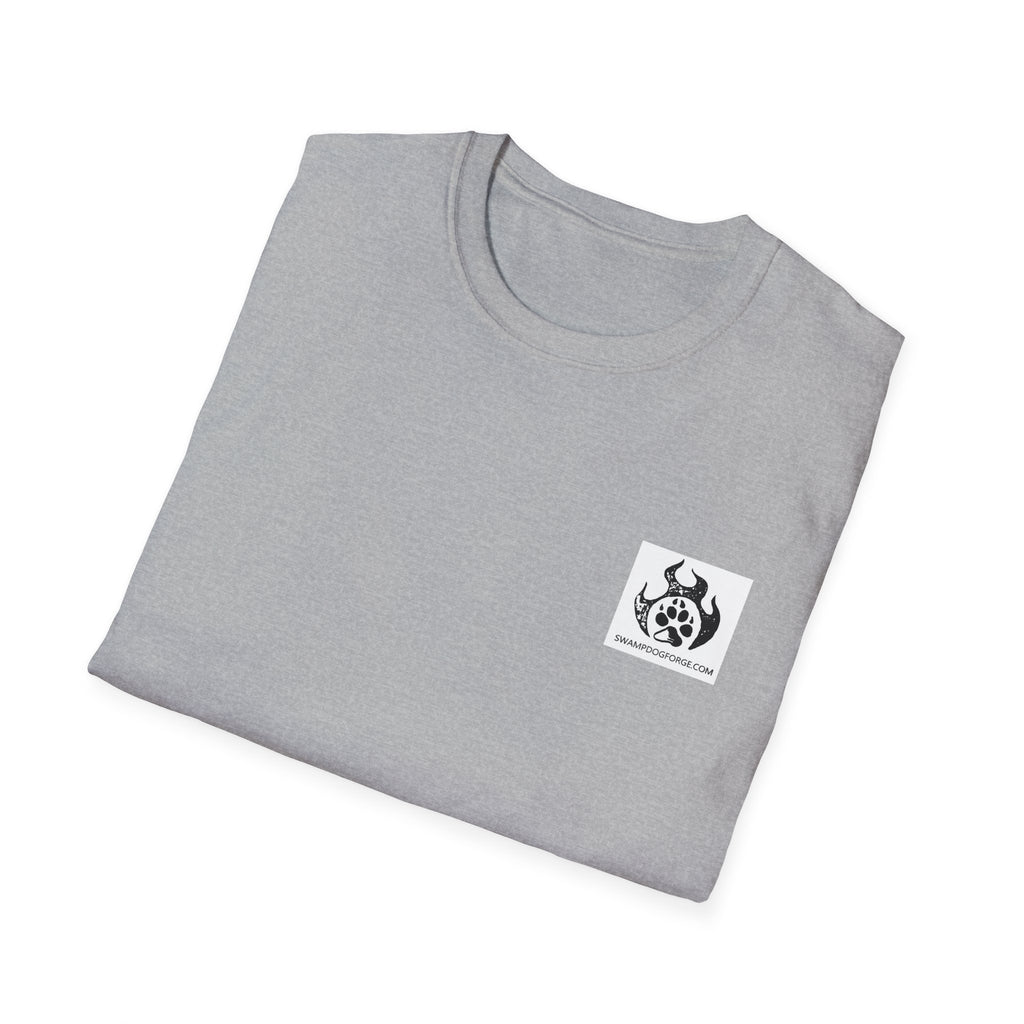 Tattoo-Style Dagger & Ribbon T-Shirt — "Choose Your Own Path" Graphic Tee