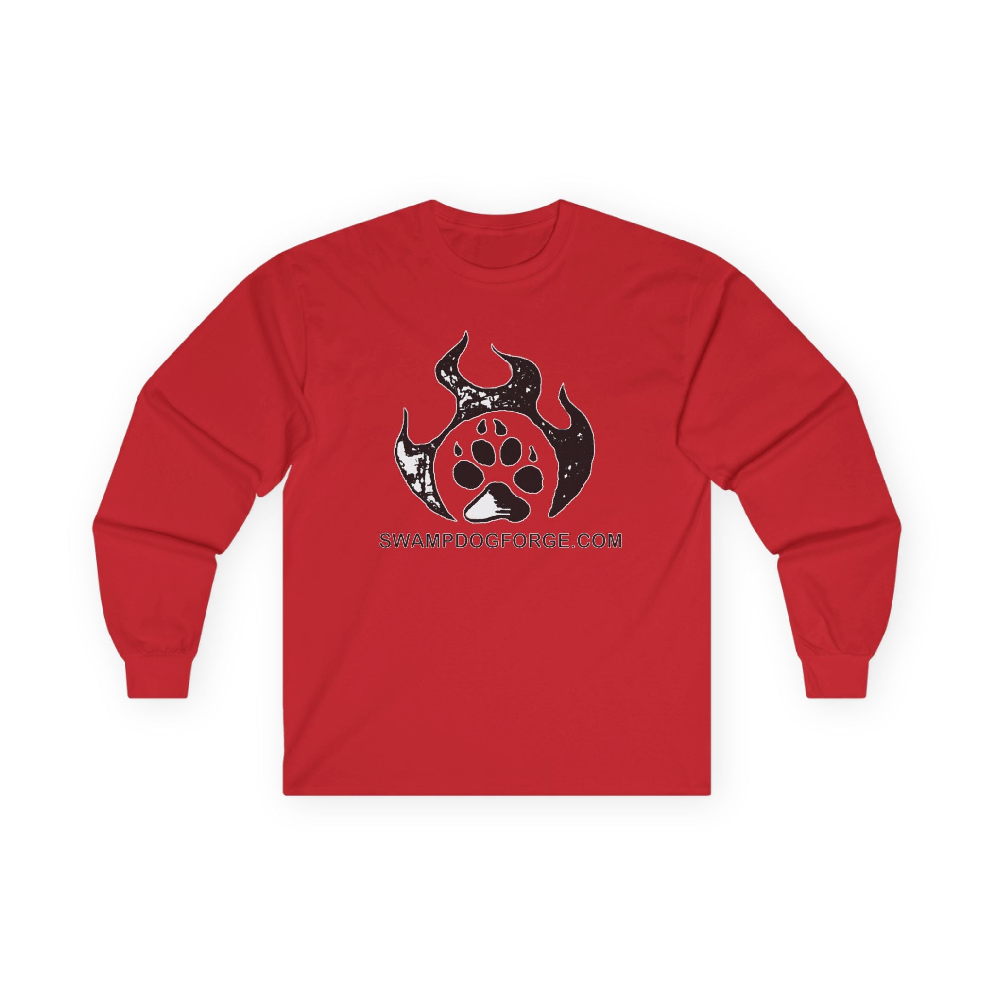 Swamp Dog Forge Paw Flame Long Sleeve Tee