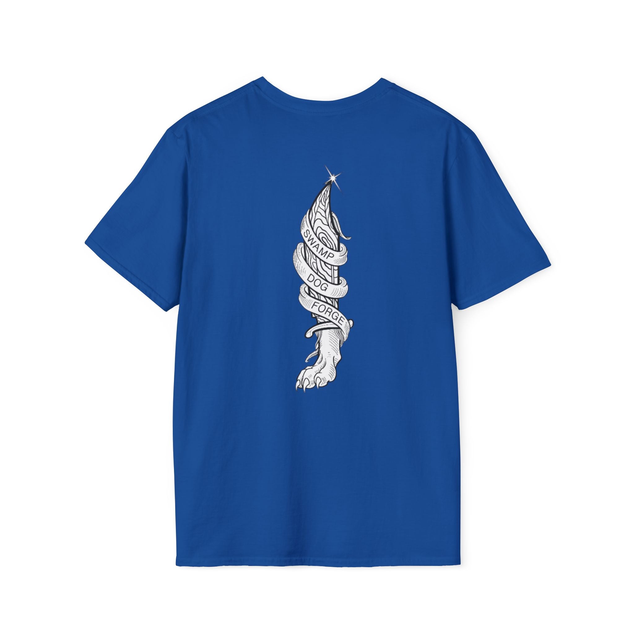 Tattoo-Style Dagger & Ribbon T-Shirt — "Choose Your Own Path" Graphic Tee