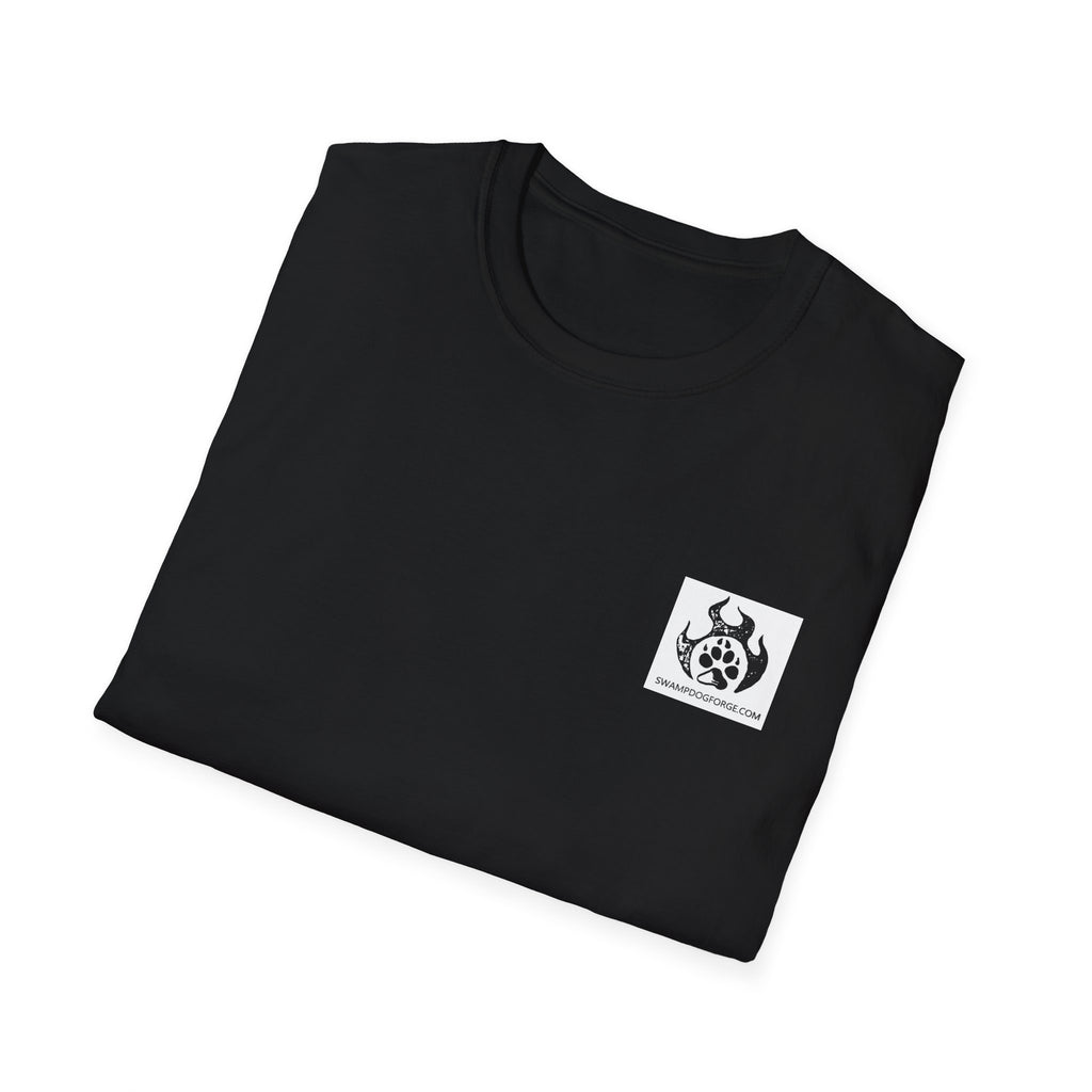 Tattoo-Style Dagger & Ribbon T-Shirt — "Choose Your Own Path" Graphic Tee