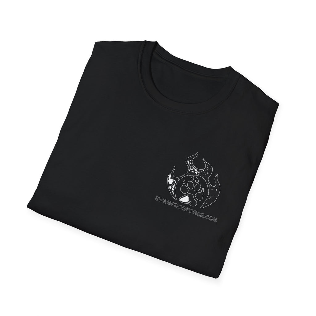 Dog Forge Logo T-Shirt — Paw & Tools Graphic Tee