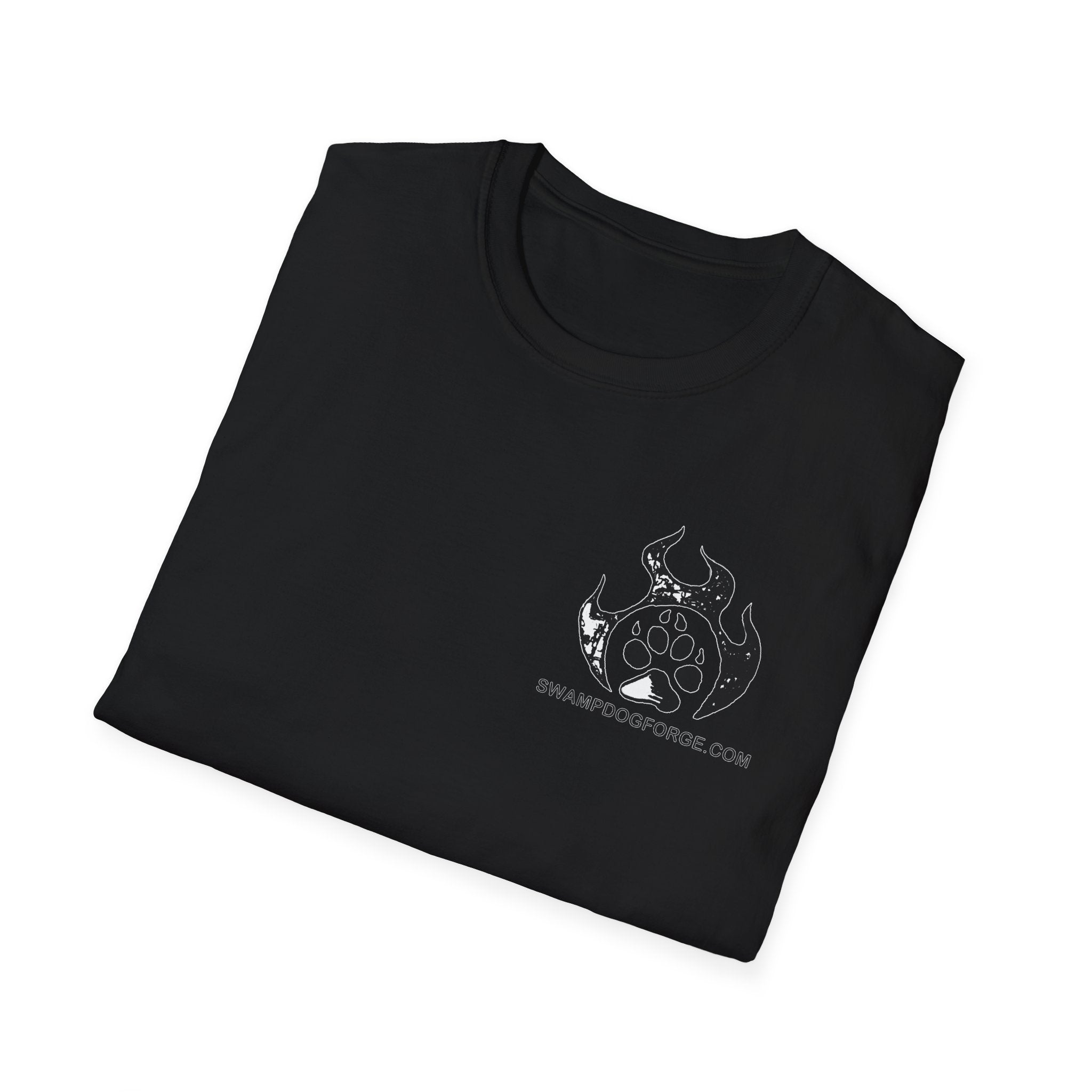 Dog Forge Logo T-Shirt — Paw & Tools Graphic Tee