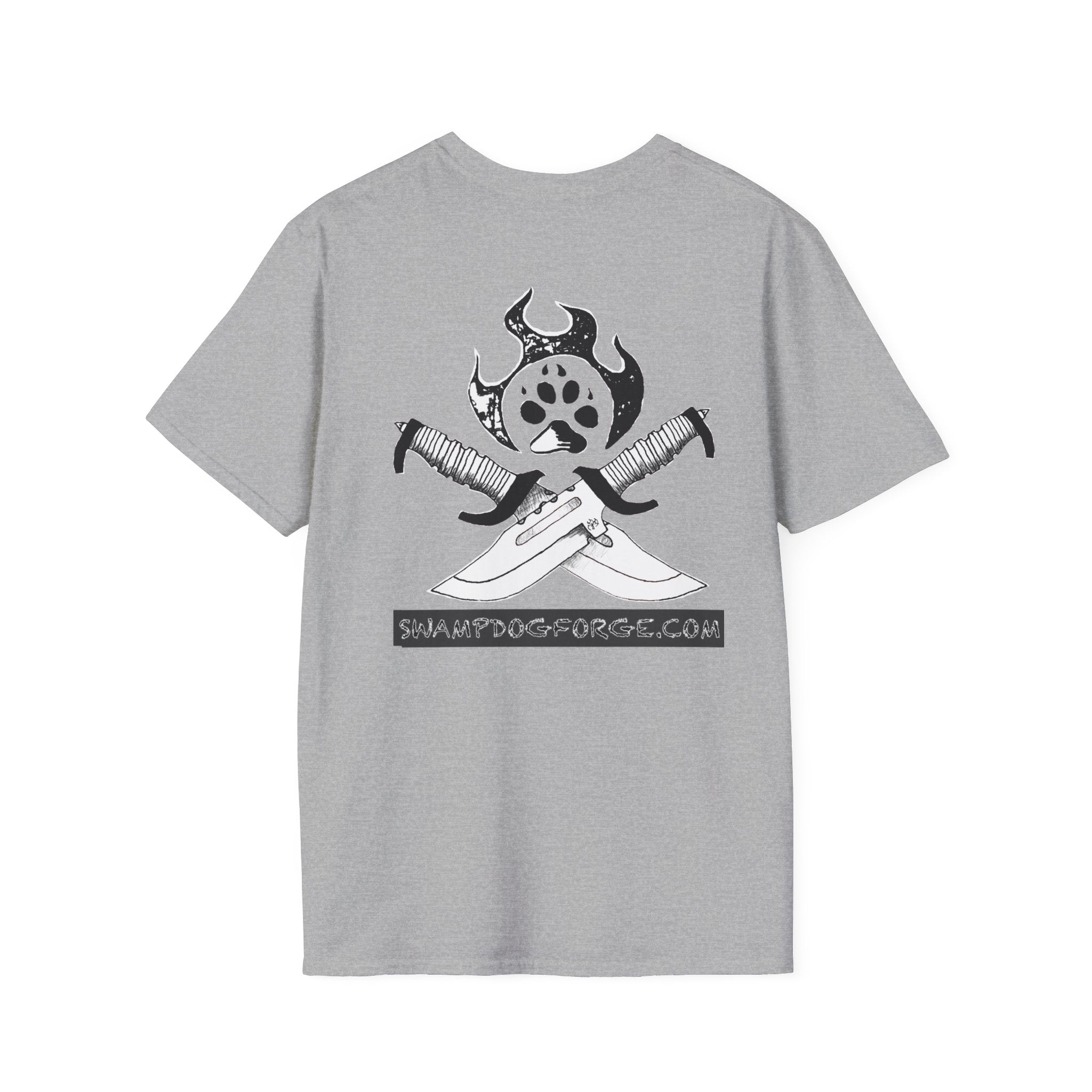 Dog Forge Logo T-Shirt — Paw & Tools Graphic Tee