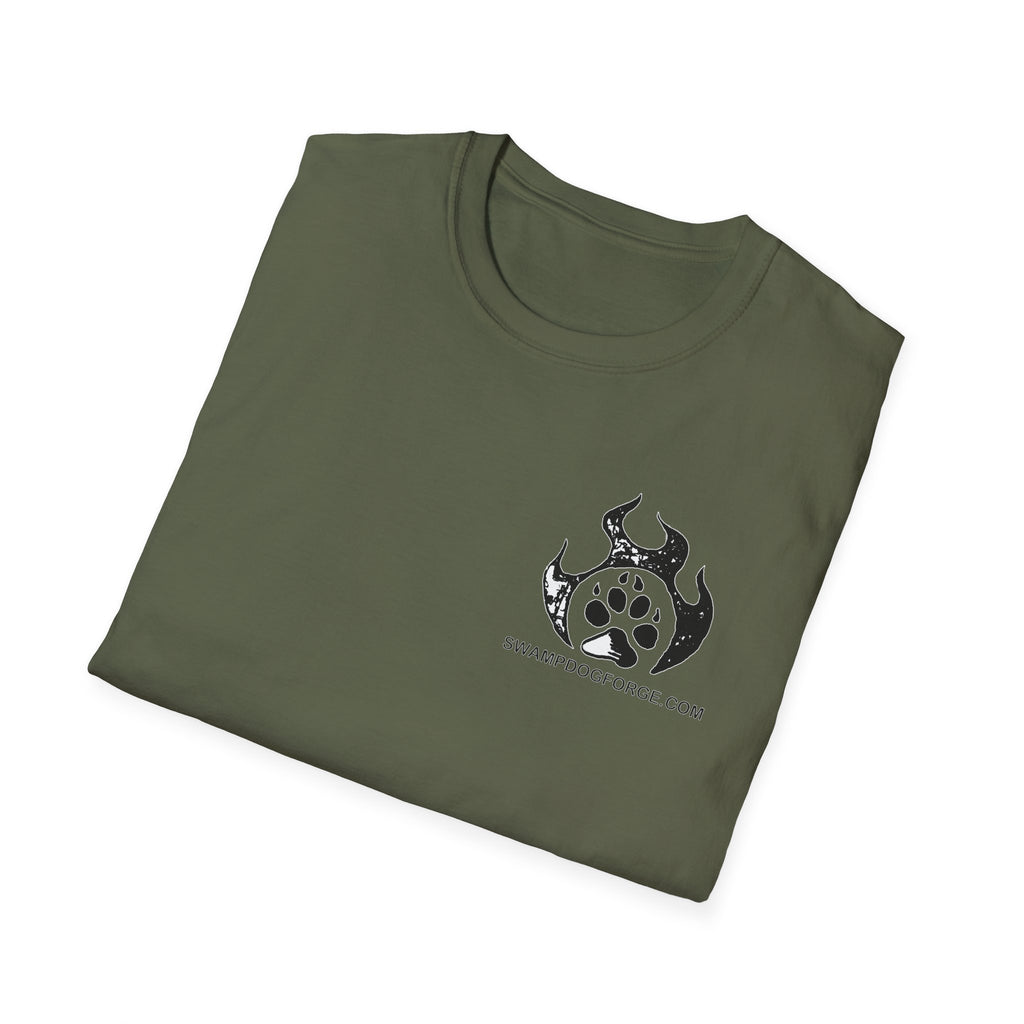 Dog Forge Logo T-Shirt — Paw & Tools Graphic Tee
