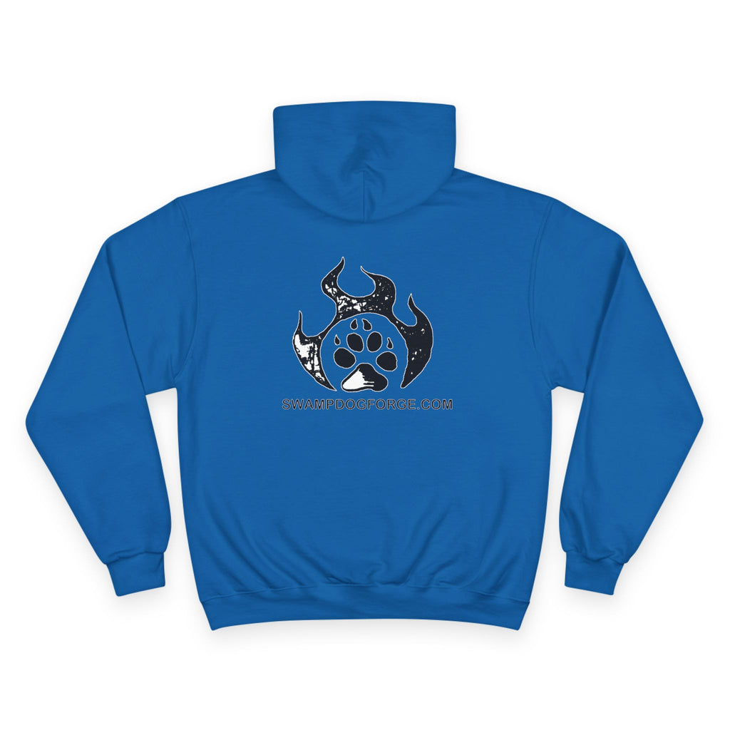 Champion Hoodie — Dark Flame Paw Logo Pullover