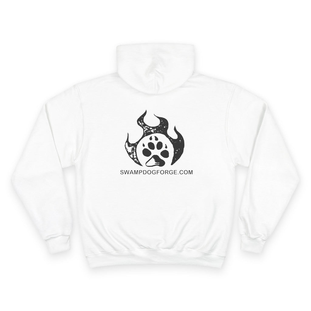 Champion Hoodie — Dark Flame Paw Logo Pullover