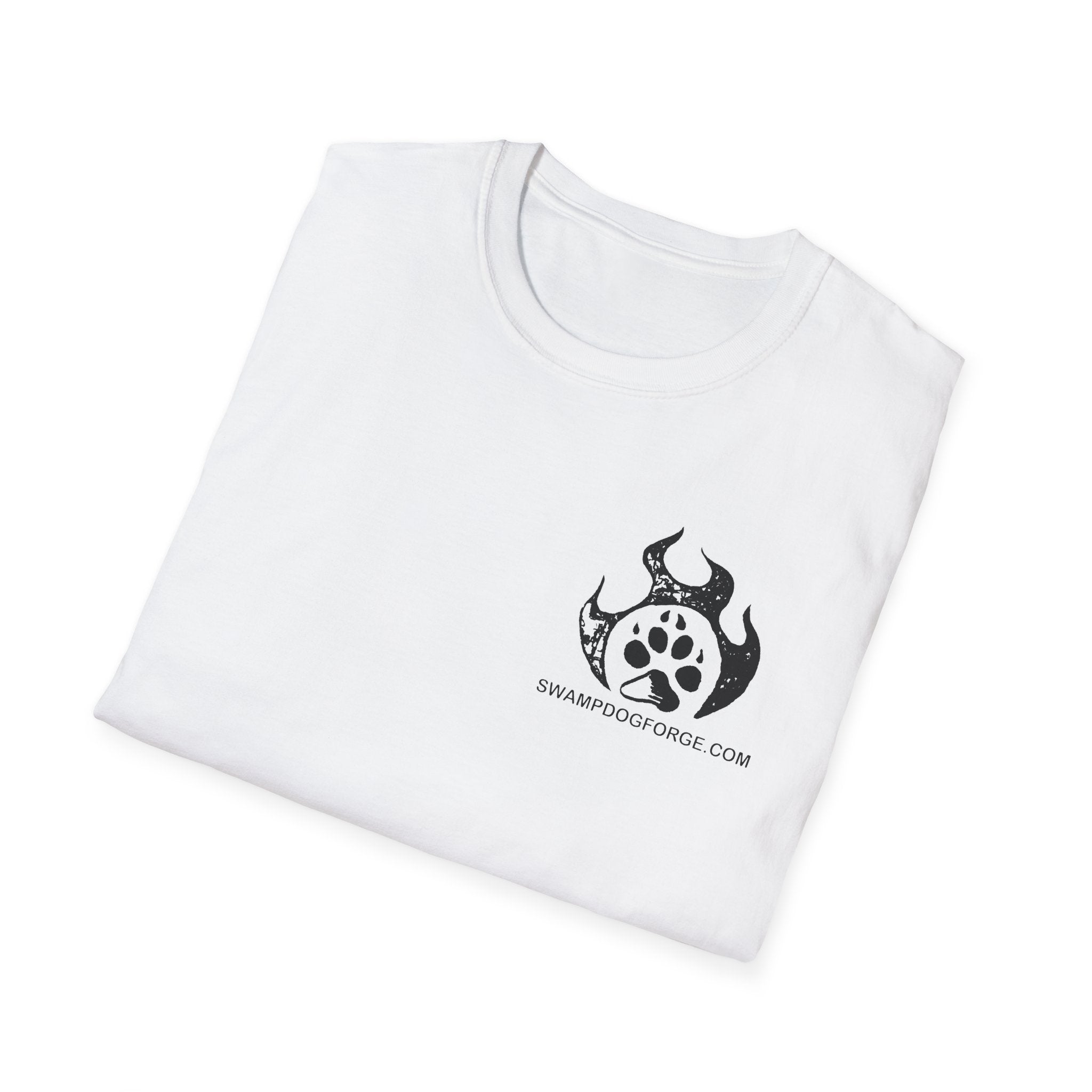 Dog Forge Logo T-Shirt — Paw & Tools Graphic Tee