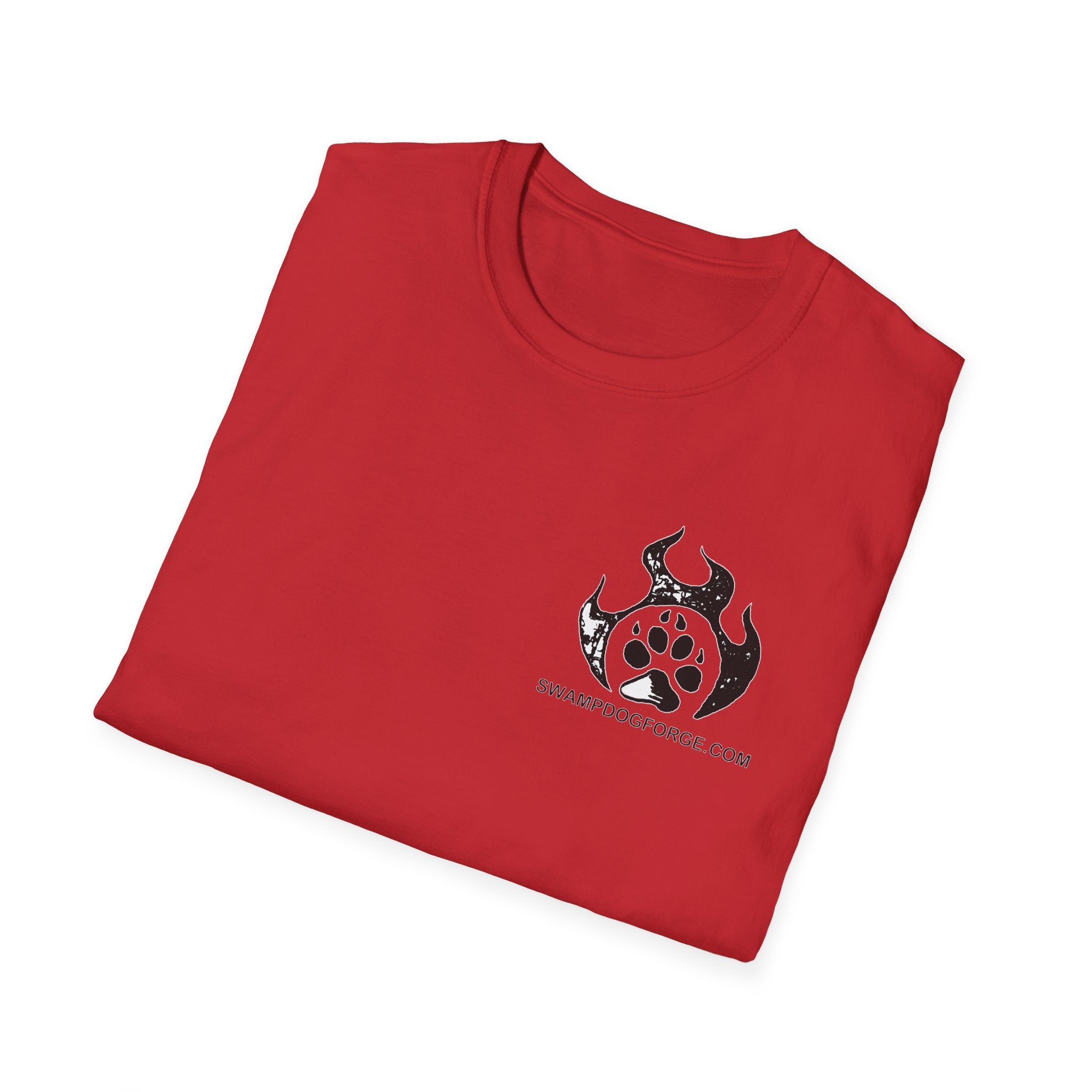 Dog Forge Logo T-Shirt — Paw & Tools Graphic Tee
