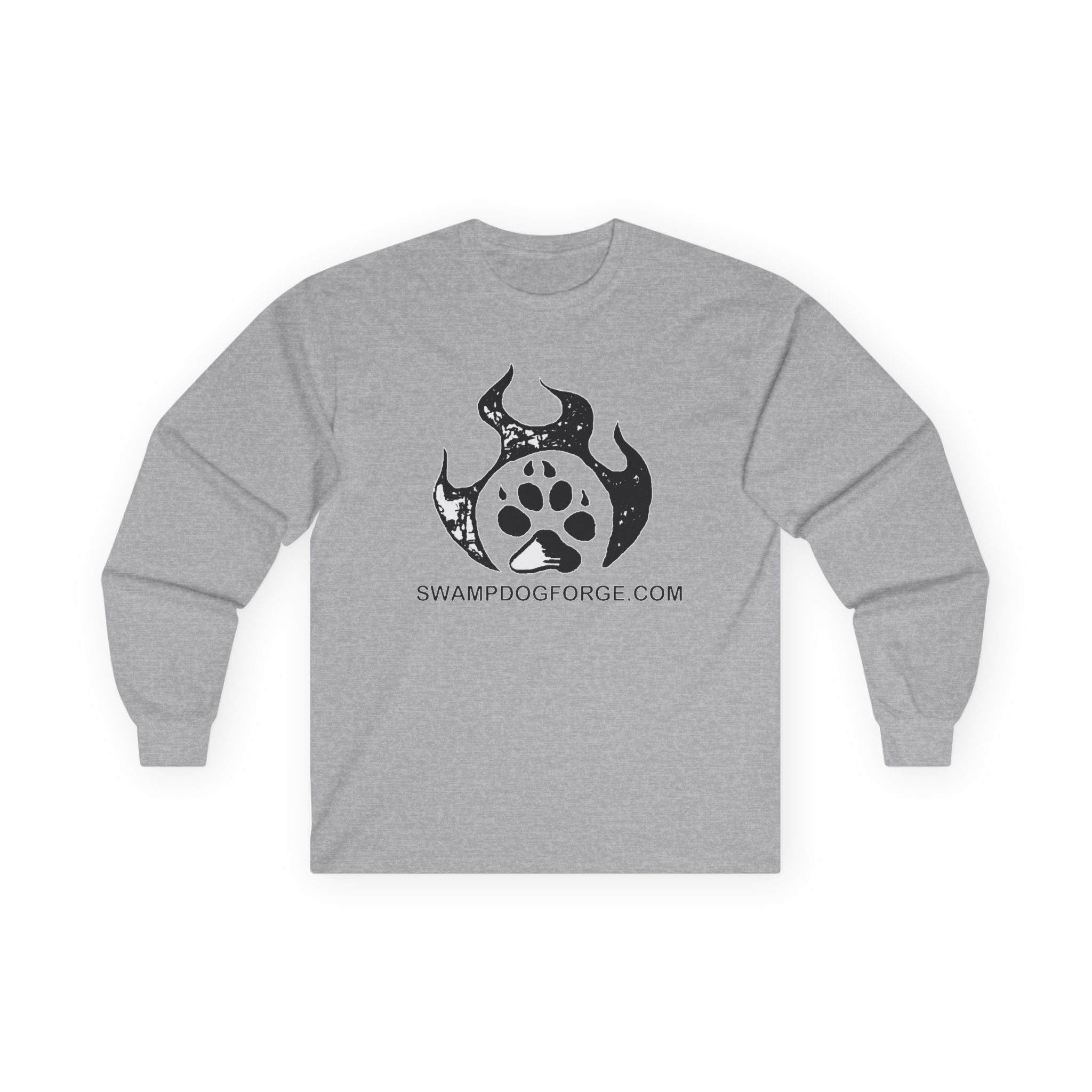 Swamp Dog Forge Paw Flame Long Sleeve Tee