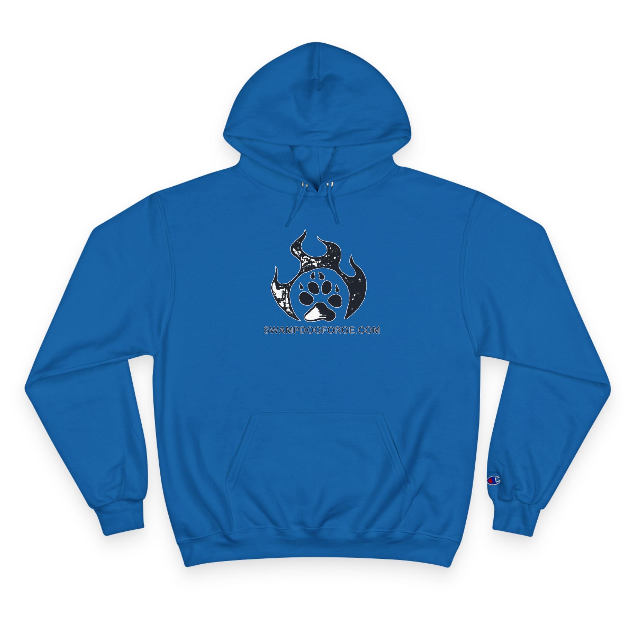 Champion Hoodie — Dark Flame Paw Logo Pullover