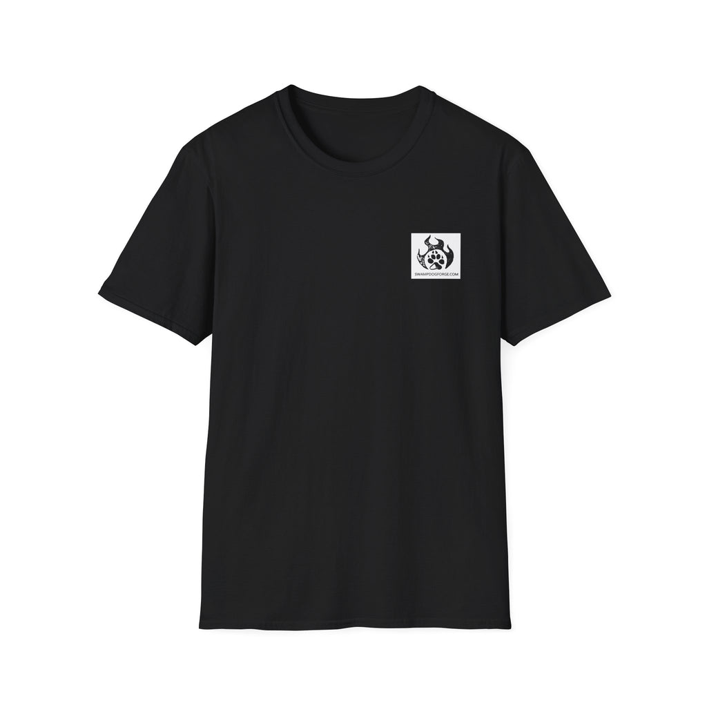Tattoo-Style Dagger & Ribbon T-Shirt — "Choose Your Own Path" Graphic Tee