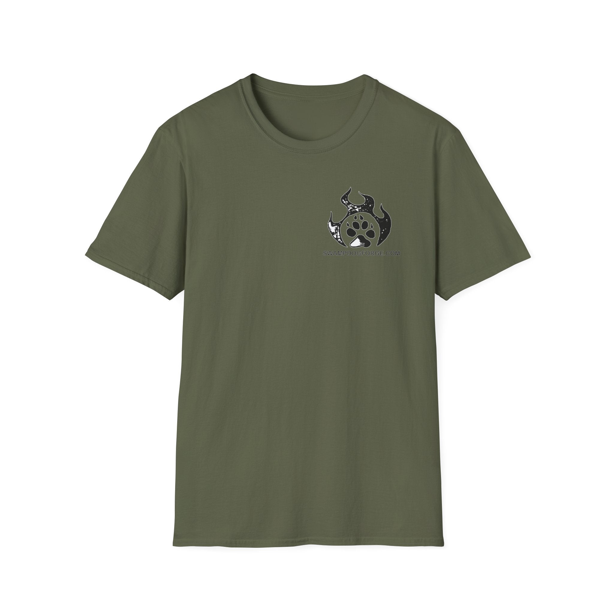 Dog Forge Logo T-Shirt — Paw & Tools Graphic Tee