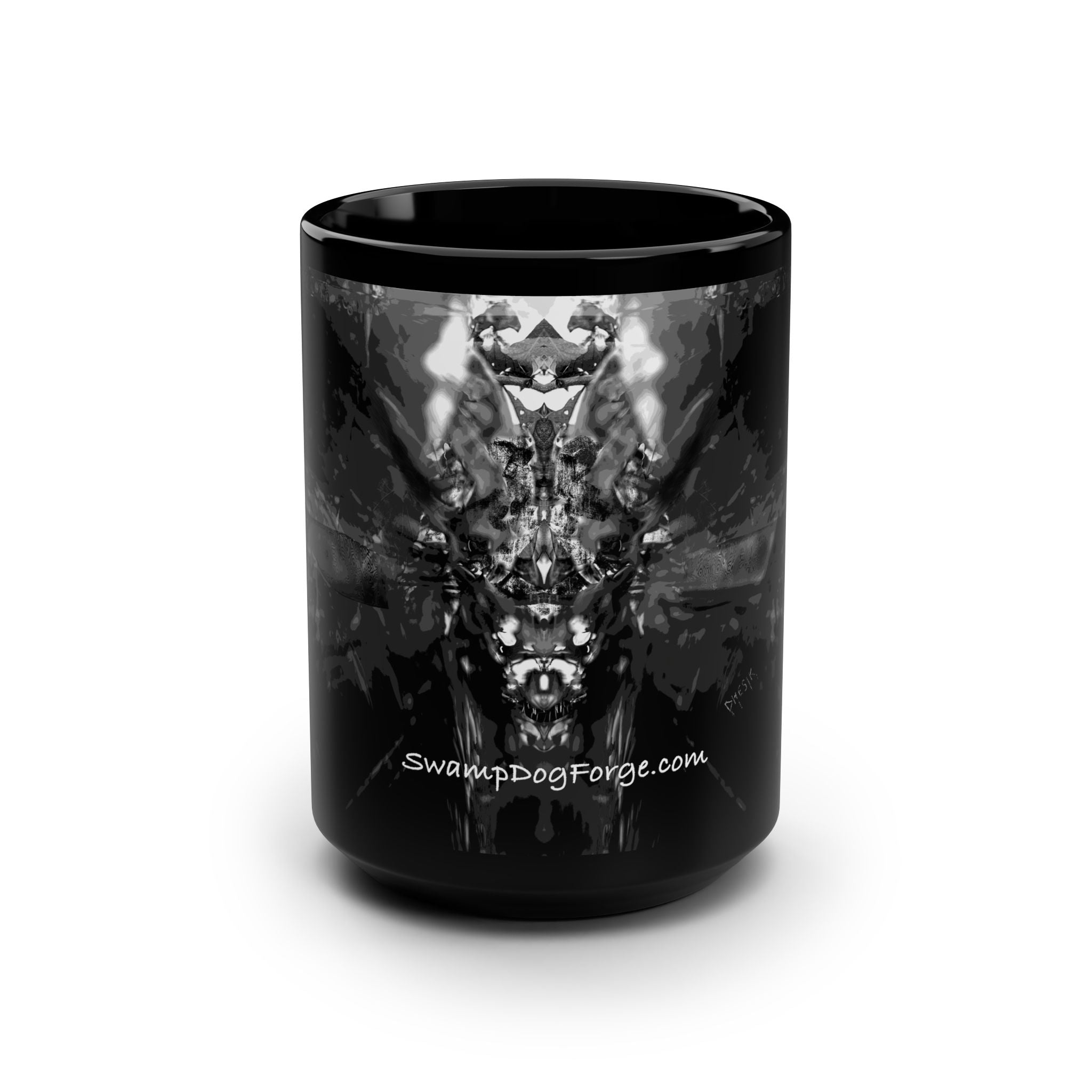 Black Mug, 15oz
