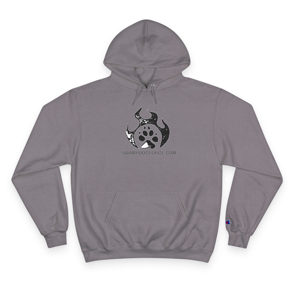 Champion Hoodie — Dark Flame Paw Logo Pullover