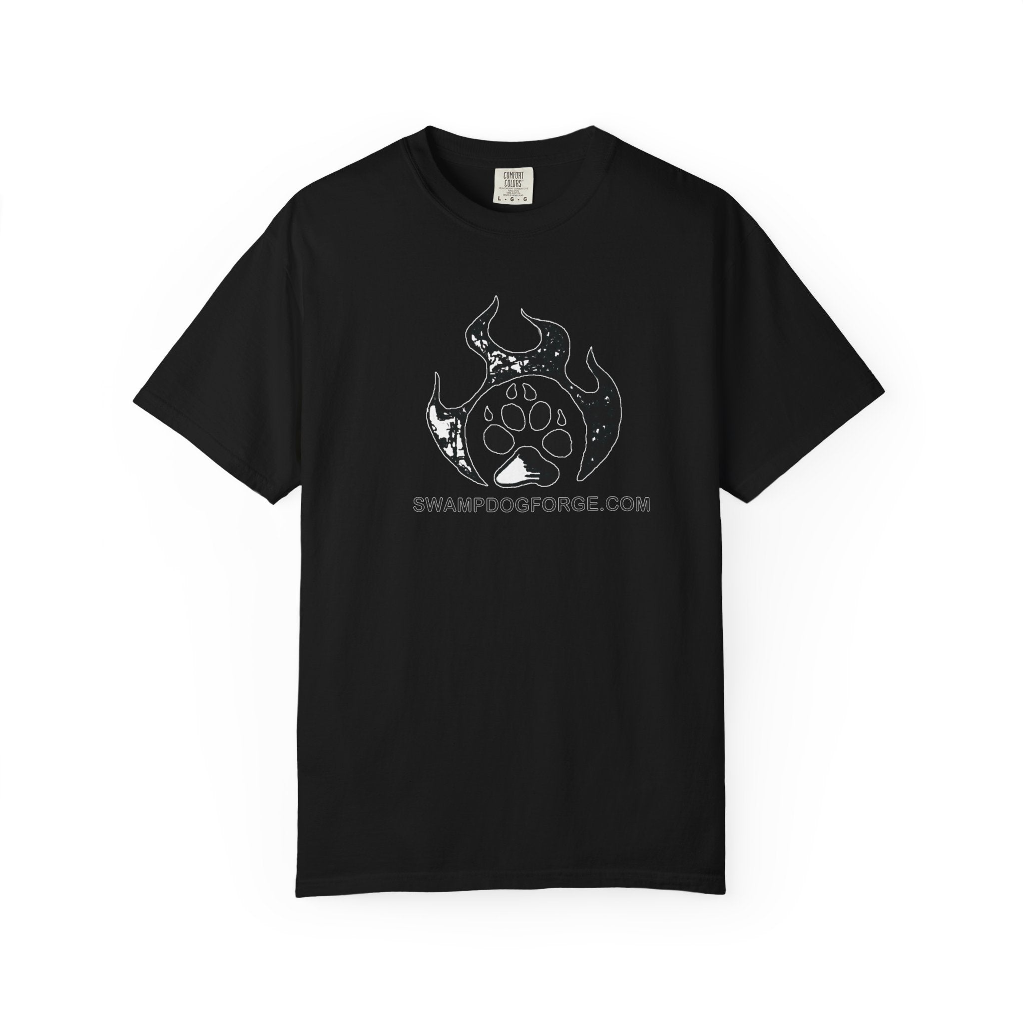 Gothic Symmetry Graphic T-Shirt — Dark Abstract Rorschach Print