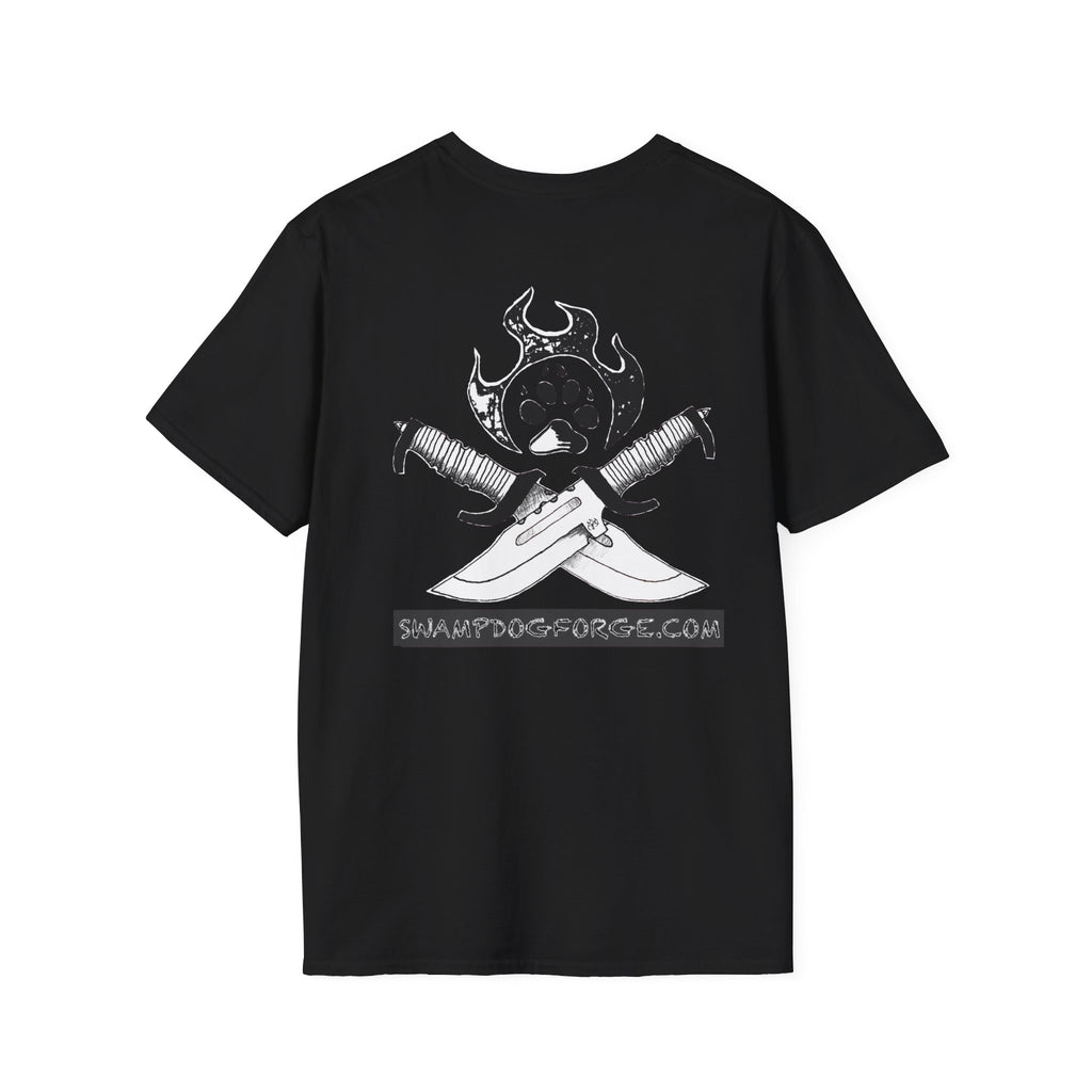 Dog Forge Logo T-Shirt — Paw & Tools Graphic Tee