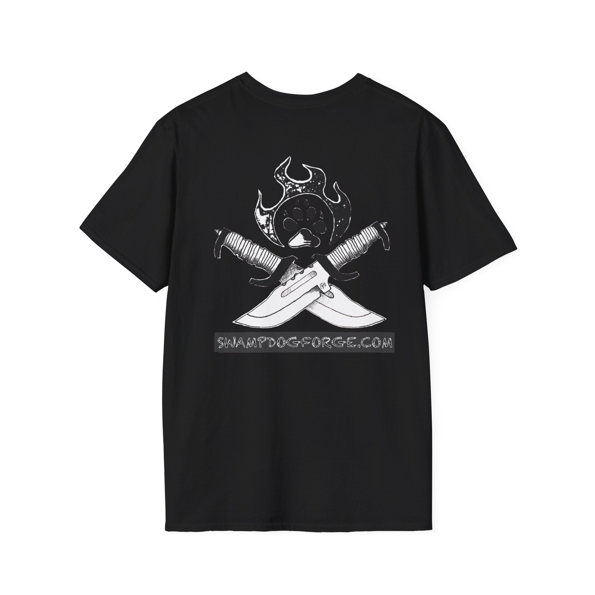 Dog Forge Logo T-Shirt — Paw & Tools Graphic Tee
