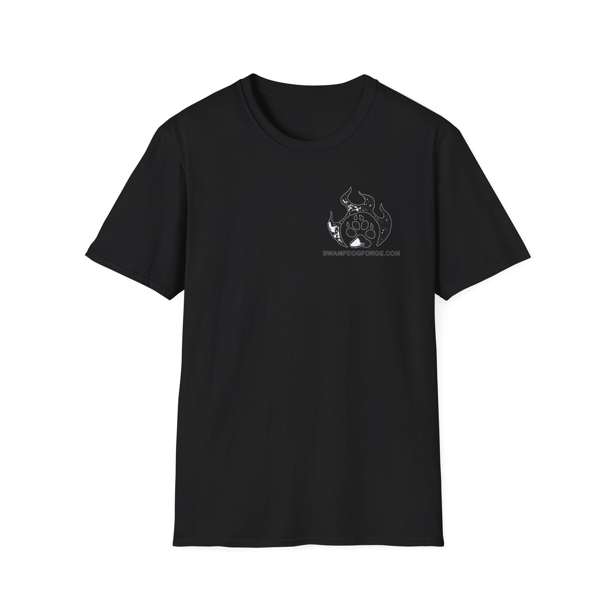 Dog Forge Logo T-Shirt — Paw & Tools Graphic Tee