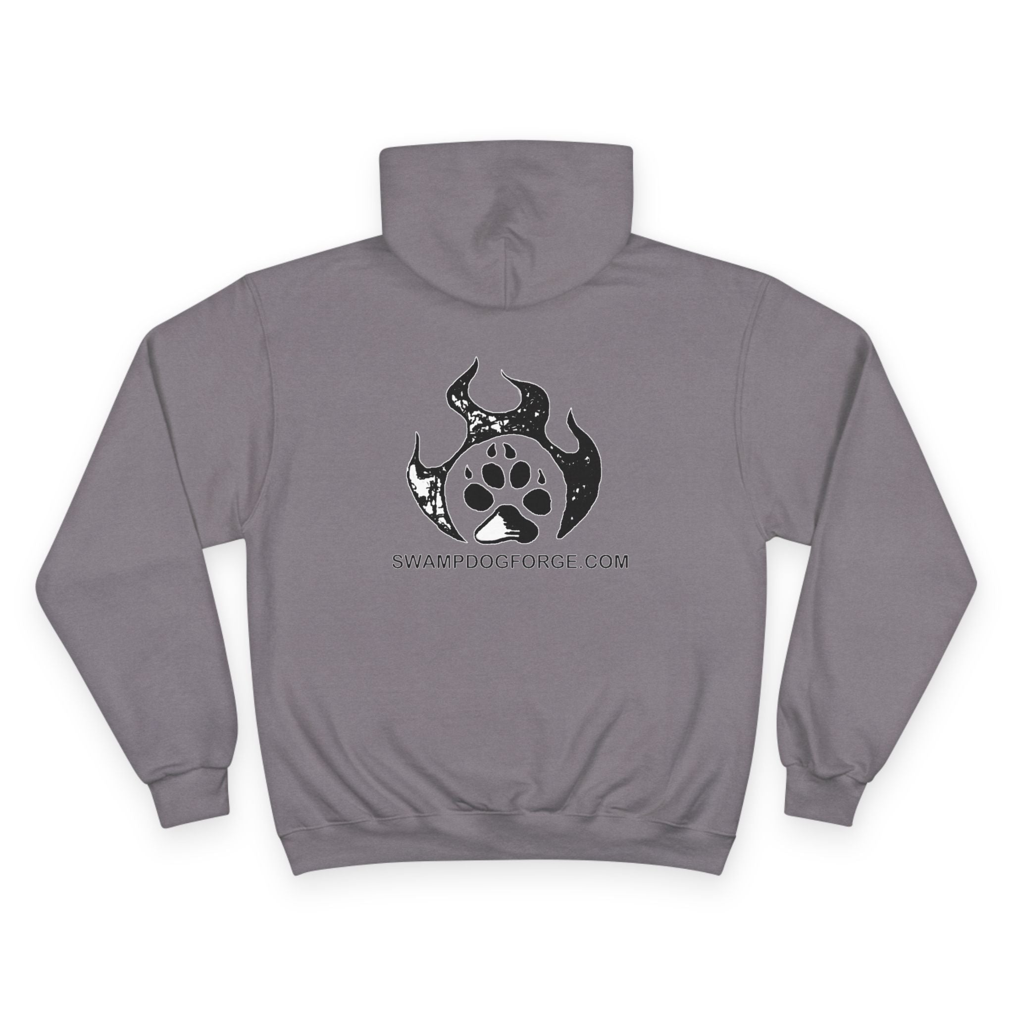 Champion Hoodie — Dark Flame Paw Logo Pullover